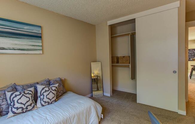 Second Bedroom with Closet at Commons at Timber Creek, Portland, Oregon