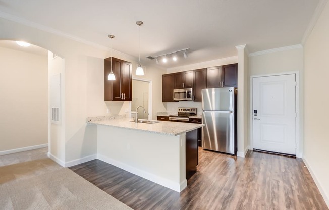 Kitchen Unit at The Oasis at Lakewood Ranch, Bradenton, Florida