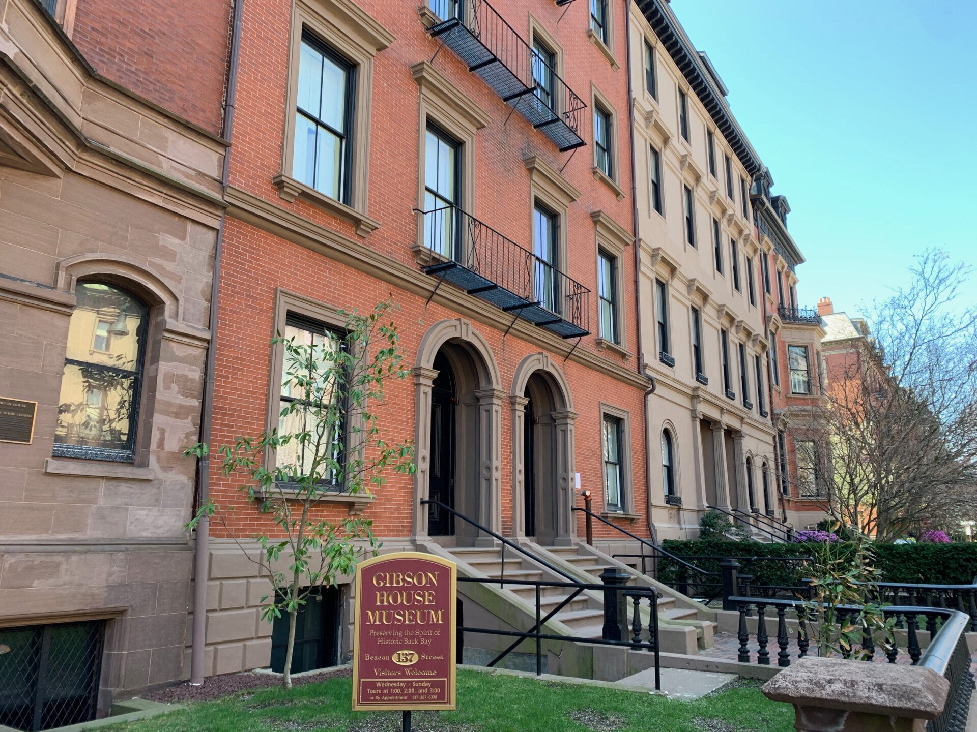 Gibson House Museum on Beacon Street