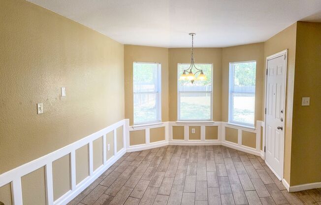 Available NOW!!!! Beautiful 1 story, 4 bedroom, 2 bath, 2 car garage home with a privacy fenced yard, garage door opener and storage building. This is exactly what you have been looking for! A home that offers everything you could ask for. Floor plan is s