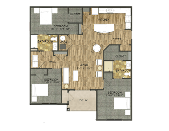 3 beds, 2 baths, 1,392 sqft, $1,904