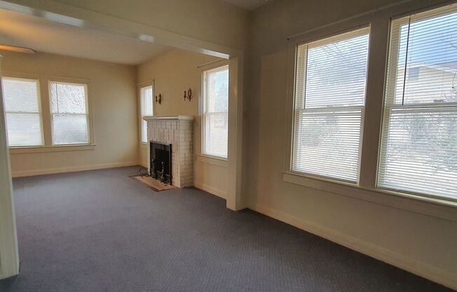 6 MONTH LEASE! Charming and Spacious 2 Bedroom 1 Bath Home!