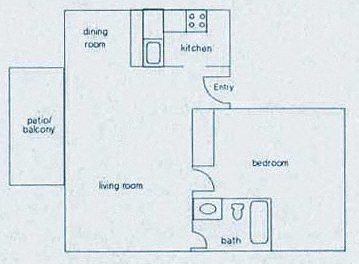 1 bed, 1 bath, 750 sqft, $1,860