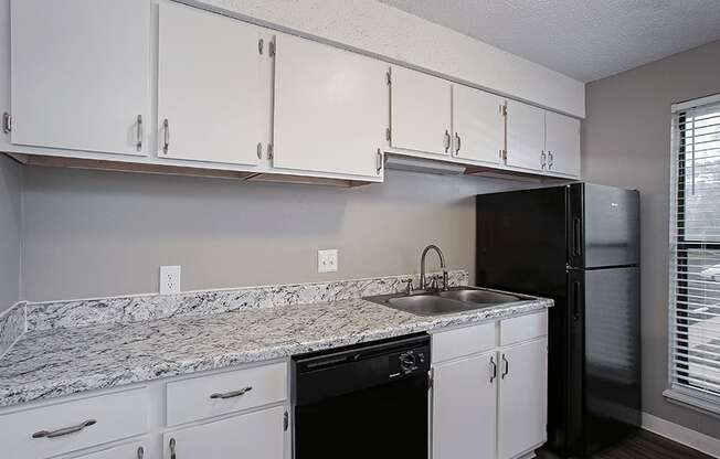 kitchen with storage space