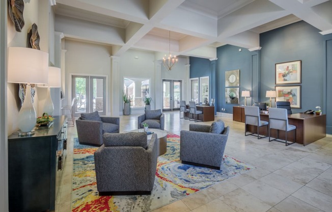 Community Lounge  at Parmer Place Apartments in Austin