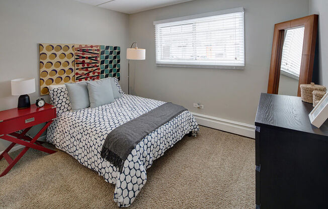 Comfortable Bedroom With Accessible Closet, at Axis at Westmont, Westmont, IL
