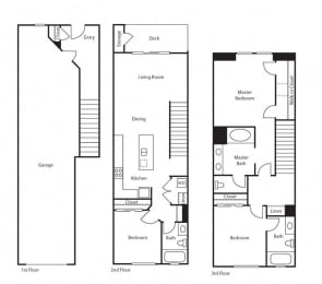 3 beds, 3 baths, 1,450 sqft, $4,809