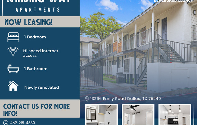 1 bed, 1 bath, 495 sqft, $1,275, Unit 116