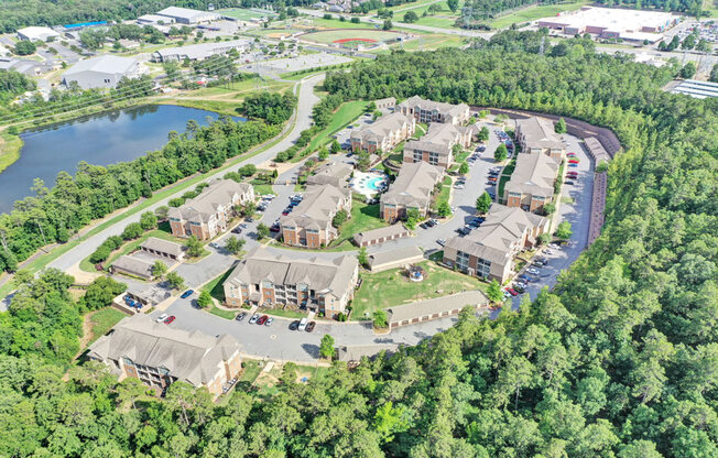 Property Aerial at Chenal Pointe