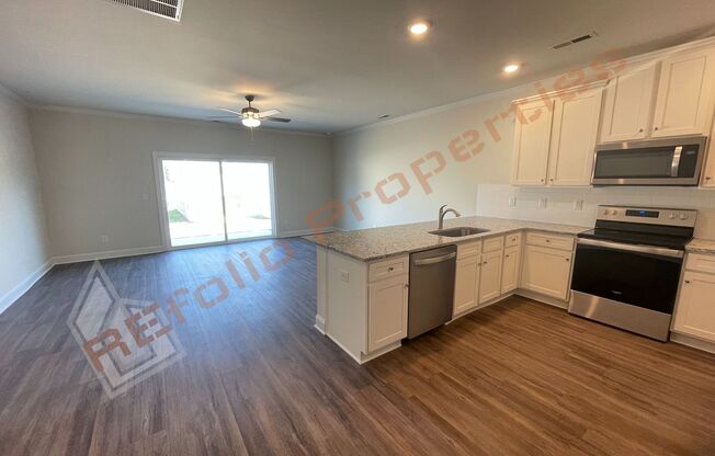Gorgeous 3 Bedroom, 2.5 Bath, 1-Car Garage Townhome in Riverwalk, Raleigh. Available July 7th!