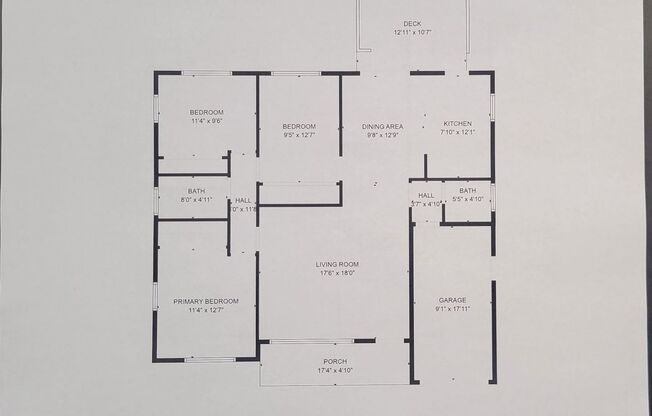 3 Bed, 1.5 Bath House w/1-Car Garage & Fenced Yards