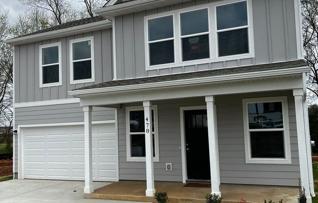 New Construction--3 Bedroom 2.5 Bath Single Family Home