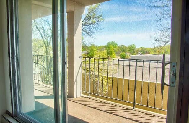 Large Balcony at Knollwood Towers West  Apartments, Minnesota, 55343