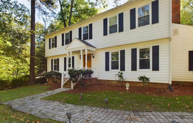 Beautiful 4 Bedroom 2.5 Bath Colonial Style Home is West Henrico Available Now! Landscaping Included!