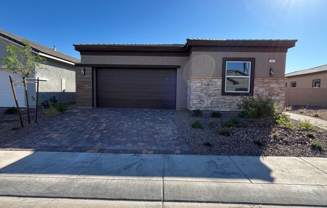 Brand new single story home in Henderson, NV with 3 bedrooms and 3 bathroom