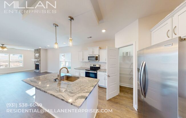 Beautiful 3-Bedroom Home with Modern Finishes, Stainless Steel Appliances, and Attached Garage