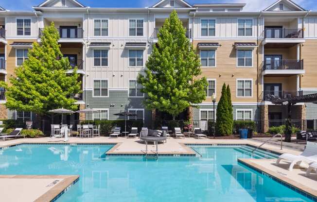 our apartments offer a swimming pool