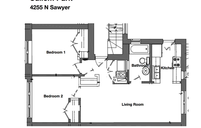 2 beds, 1 bath, $1,700, Unit 4255 #2