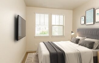 Beautiful Bright Bedroom With Wide Windows at San Moritz Apartments, Midvale, 84047