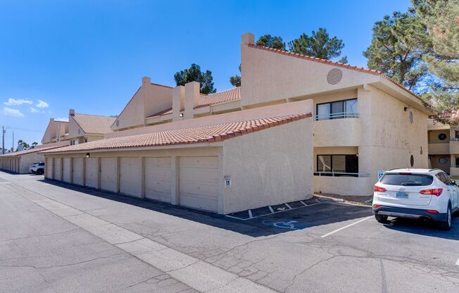 COZY 2 BEDROOM CONDO IN 89110 WITH 2 BALCONYS