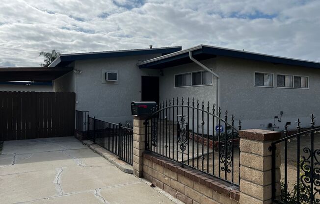 3 Bedroom 1 Bath House for Rent in Whittier with 2 Car Garage