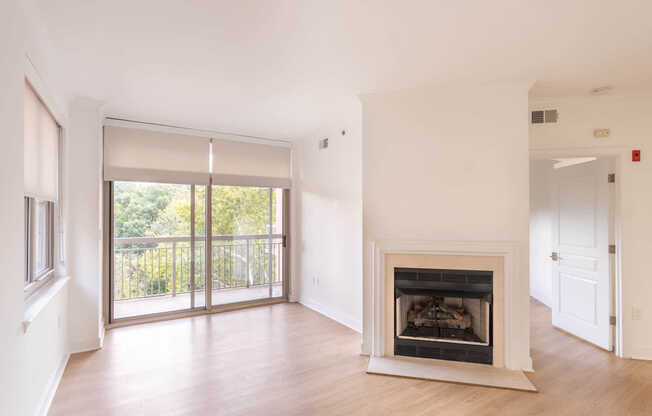 Living Room with Hard Surface Flooring