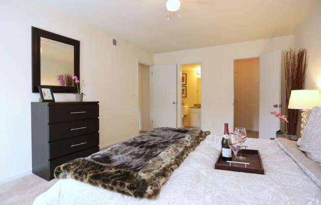 Willow Lake Apartments Bedroom