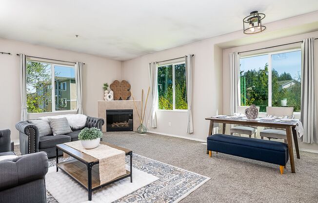 BOTHELL 2 BED, 2 BATH CORNER CONDO FOR RENT AVAILABLE NOW!