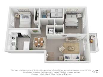 2 beds, 1 bath, 896 sqft, $3,335