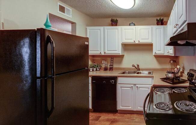 Kitchen at University Village Apartments, Colorado Springs