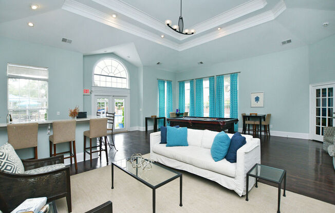 Common Room at Braxton Woods Lake, Greenville, SC