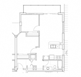 2 beds, 1 bath, 775 sqft, $4,992