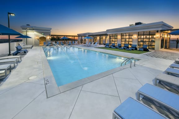 Resort Style Swimming Pool at The Mill at Westside, Atlanta, 30318