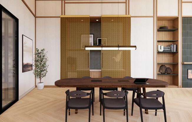 Warm and inviting clubhouse to welcome you home.