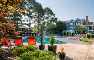 our apartments showcase a swimming pool