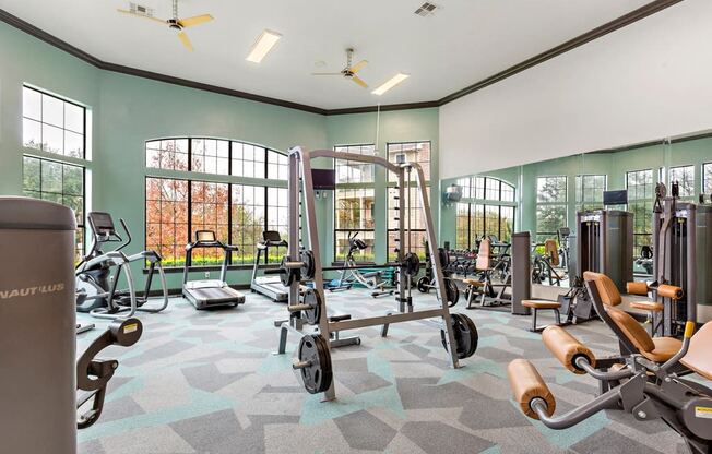 Fitness Center at The Vista on Brodie, Austin, TX, 78745