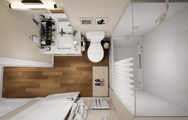 1 bed, 1 bath, 581 sqft, $1,236