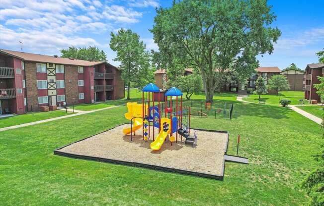 our apartments have a playground for kids