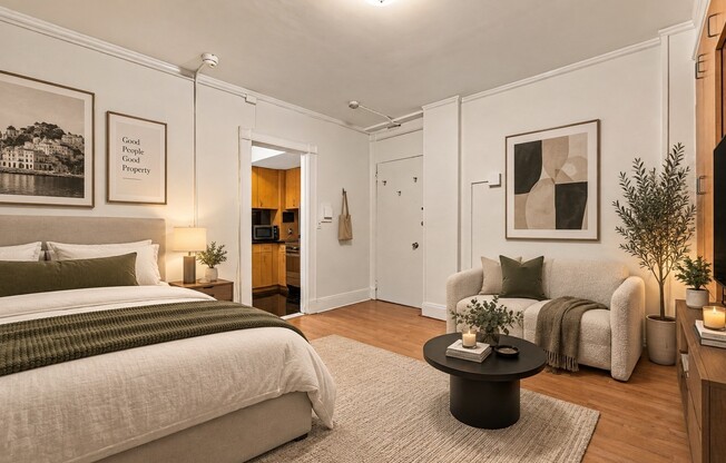 1 bed, 1 bath, 290 sqft, $2,450, Unit 3D