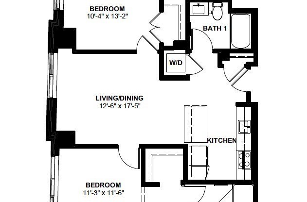 2 beds, 2 baths, 926 sqft, $5,115, Unit 926