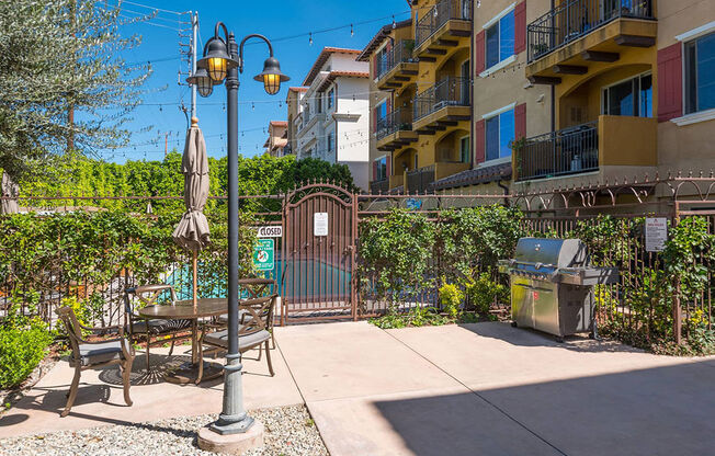 Apartment Entrance at The Verandas, California