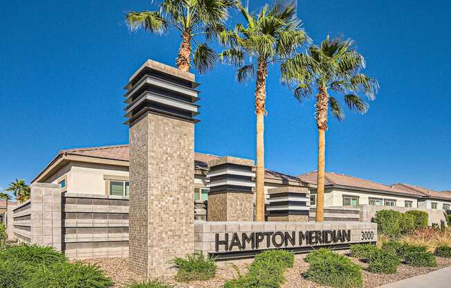 Classic Property Signage Designs at Hampton Meridian, Arizona