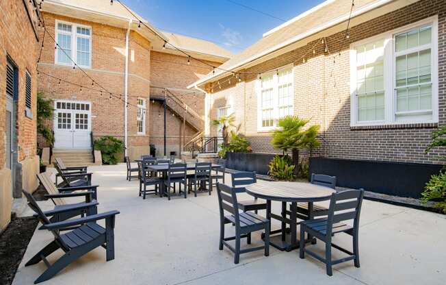 Old Shell Lofts Courtyard