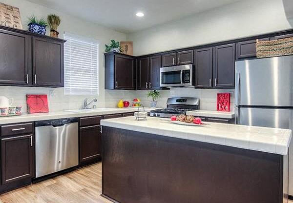 Custom Espresso Cabinetry