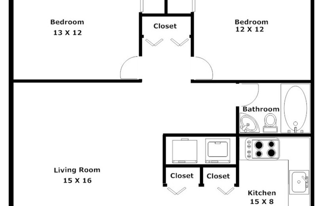 2 beds, 1 bath, 900 sqft, $1,100, Unit 118A NE 41 PL