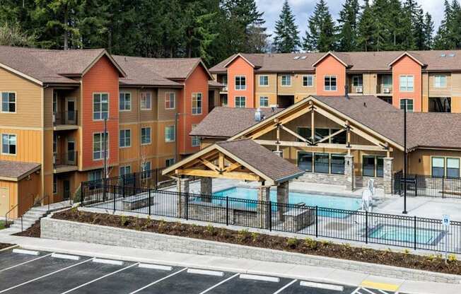 South Ridge Apartments Exterior and Pool