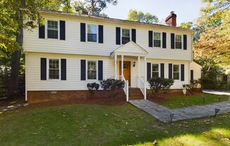 Beautiful 4 Bedroom 2.5 Bath Colonial Style Home is West Henrico Available Now! Landscaping Included!