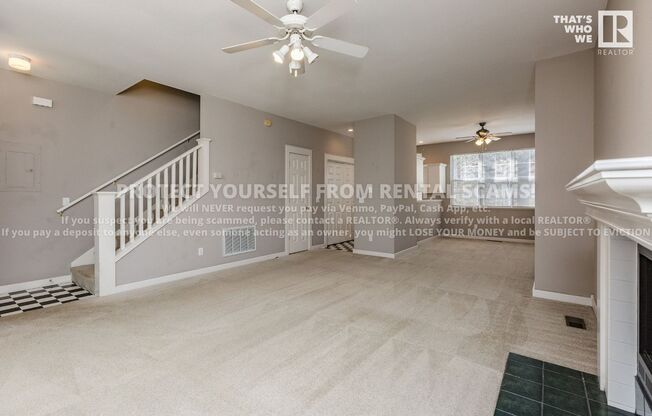 2 beds, 1.5 baths, $1,500