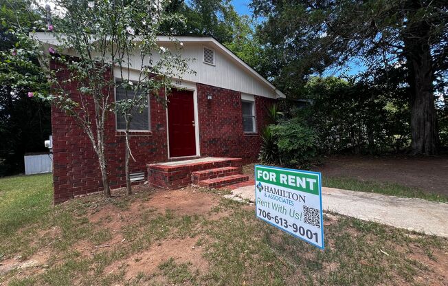 Newly Renovated, Cozy brick house off W. Broad Street, Available late July!