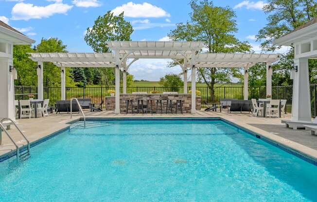 Sparkling Outdoor Pool